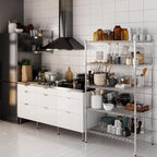 Regal Altair 24" Deep x 36" Wide x 64" Height Wire Shelving Kit | 5-Tier | NSF - Image 2