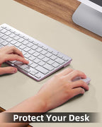 Small Desk Mat, Leather Desk Pad Protector, Desk Mouse pad, Office Desk mat - Image 3