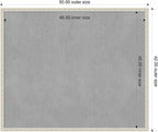 Amanti Art Silver Framed Magnetic Board 42x50 Oversize Vision Board - Image 2