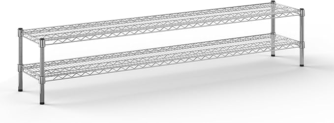 Regal Altair 14" Deep x 72" Wide x 14" Height Wire Shelving Kit | 2-Tier | NSF by Regal+Altair