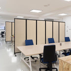 Upgrade Version Room Partition and Divider, Freestanding Rolling Dividers - Image 6