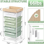 Rolling Storage Utility Cart - Image 3