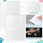 Outus Self Adhesive Shop Ticket Holders Clear Plastic Sleeves Adhesive Pockets - Image 4