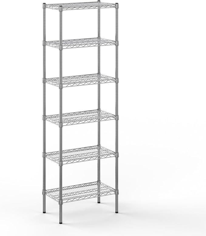 Regal Altair 14" Deep x 24" Wide x 74" Height Wire Shelving Kit | 6-Tier | NSF by Regal+Altair