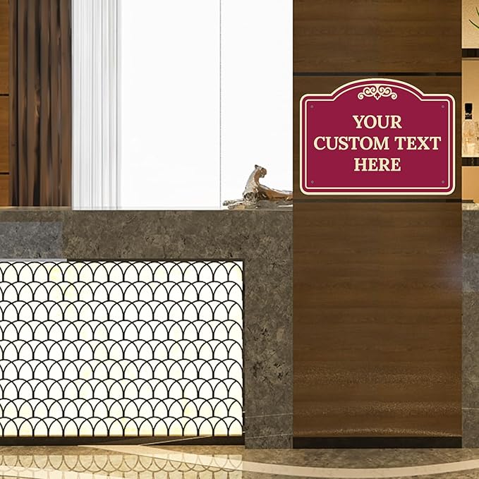 Custom Decorative Sign, Personalized Metal Sign - Image 6