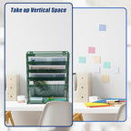 EASEPRES Desk File Organizer Mesh 6-Tier, Hanging Wall Mount Document - Image 3