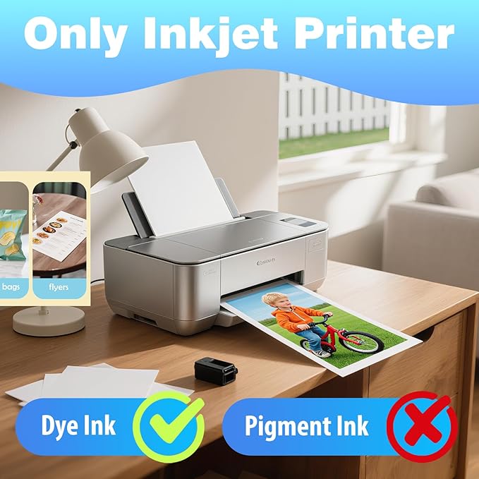 Uinkit Brochure Paper Glossy Double Sided 8.5x11 Inkjet 37lb 140gsm Dye ink - Image 3