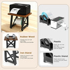 Label Holder for Thermal Printer, Sticker Rolls and Fan-fold Dispenser Holder - Image 3