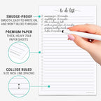 321Done To Do List Notepad, Made in USA - Image 3