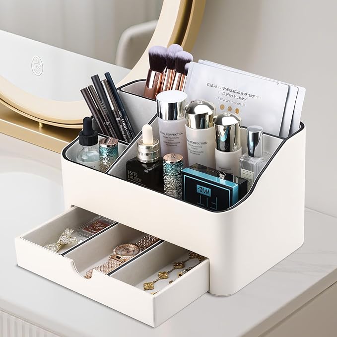 KINGFOM PU Leather Desk Organizer - Image 6