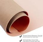 Boutilon Leather Desk Pad Protector, Non-Slip Mouse Pad, Laptop Desk Pad - Image 5