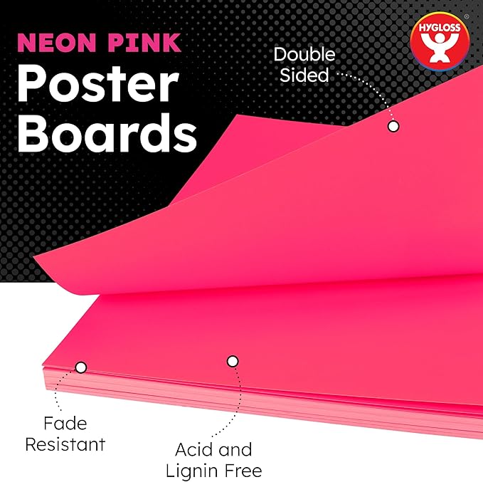Hygloss Large Poster Board 22x28 - Image 2