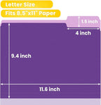SUNEE File Folders, 30 Pack Manilla Folders 8.5 x 11, Colored File Folders Home - Image 3