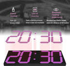 LED Large Digital Wall Clock, Oversize Wall Clock - Image 6