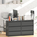 Greenvelly 3 Drawer File Cabinet, Metal Filing Cabinet - Image 8