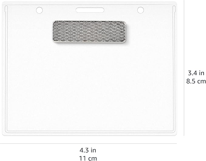 Amazon Basics Horizontal Magnetic Name Badge Holder - Image 4