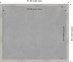 Amanti Art Silver Framed Magnetic Board 43x51 Oversize Vision Board - Image 4