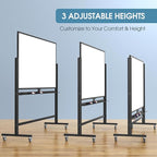 MaxGear Large Rolling Whiteboard - Image 3