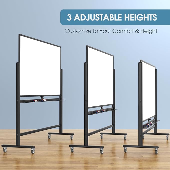 MaxGear Large Rolling Whiteboard - Image 3