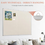 AMUSIGHT Double-Sided Large Cork Board - Image 5