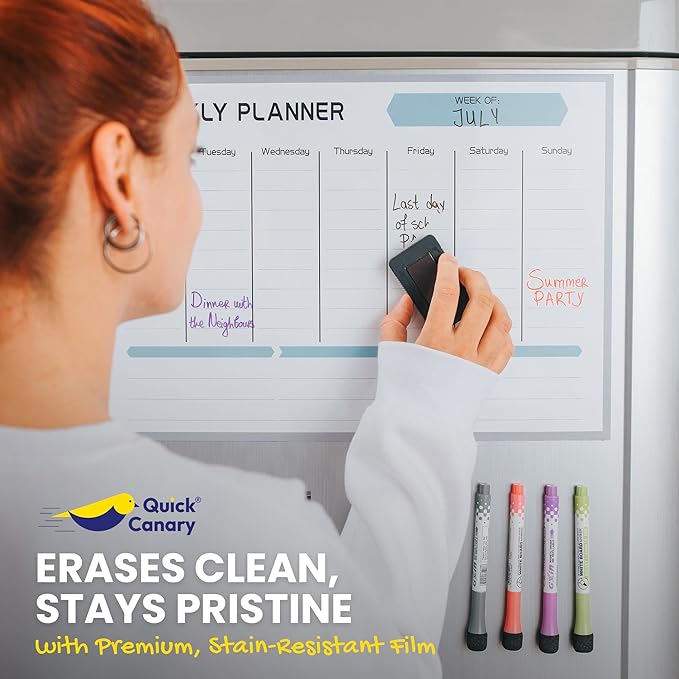 Magnetic Weekly Planner for Fridge - Image 5