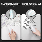 loukin Replaceable Dry Erase Eraser, Double-Sided Whiteboard Eraser - Image 5