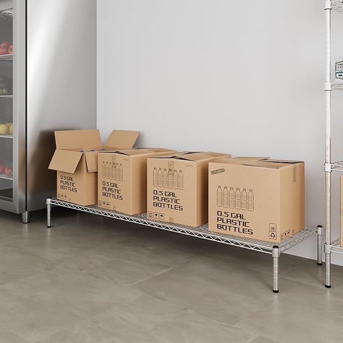Regal Altair 21" Deep x 72" Wide x 8" Height Wire Shelving Kit | 1-Tier | NSF - Image 6