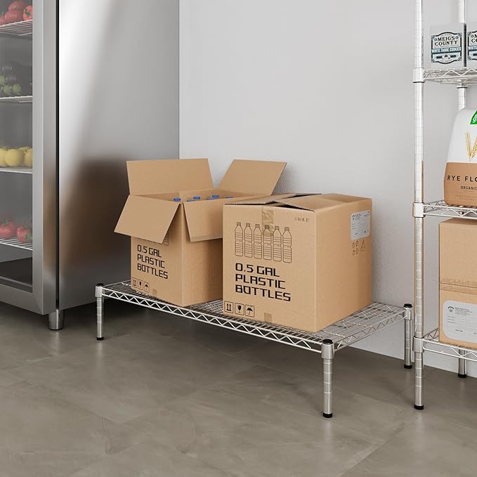 Regal Altair 21" Deep x 42" Wide x 8" Height Wire Shelving Kit | 1-Tier | NSF - Image 6