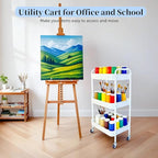LIWNYRK Metal 3 Tier Rolling Cart - Image 6