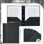 Lincia 100 Pcs Plastic Folders - Image 2