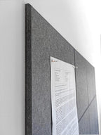 DECORITA Felt Wall Tiles | Large Cork Board Alternative | Aesthetic Felt - Image 4