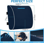 SweetSlubr Large Lumbar Support Pillow - Image 2