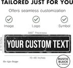 Rustic Custom Metal Sign - Image 2
