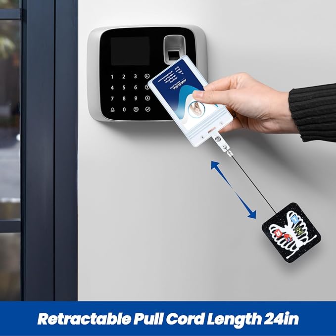 X-ray Tech Funny Nurse Badge Reel | Retractable ID Card Badge Holders | Medical - Image 6