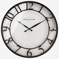 Presentime & Co 21" Farmhouse Series Wall Clock, Vintage Style, Retro Clock by Presentime