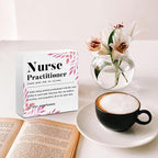 Nurse Practitioner Gifts for Women, Nurse Gifts Wood Box Sign, Appreciation - Image 4