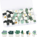 30Pcs Decorative Pushpins Succulent Plants Thumb Tacks by acDesign