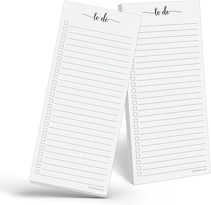 321Done Magnetic To Do List Notepad 2-Pack by 321Done