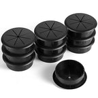 HYCC 10 Pack 2-3/8 Inch Flexible Desk Grommet, Organize Wires and Cables on by HYCC