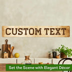 Custom Sign, Custom Street Sign, 11 Font Colors, 13 Font Styles, 4 Hole Options - Image 4