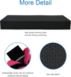 SPRING SEAON Wheelchair Armrest Covers 2 Pack Soft Memory Foam Wheelchair - Image 5