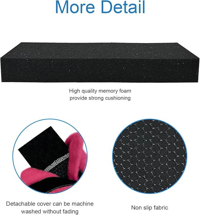 SPRING SEAON Wheelchair Armrest Covers 2 Pack Soft Memory Foam Wheelchair - Image 5