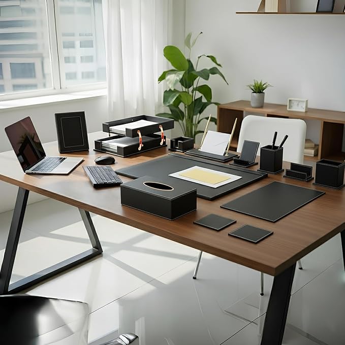 RitPin Desk Set, 11-Piece All-in-One – Executive Desk Accessories & Office - Image 2