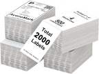 AveneMark 4 Stacks 2000 Labels 4" x 6" Fanfold Direct Thermal Labels, Postage by AveneMark