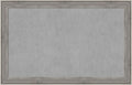 Amanti Art Grey Framed Magnetic Board 29x45 Large Vision Board