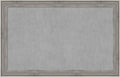Amanti Art Grey Framed Magnetic Board 29x45 Large Vision Board by AmantiArt