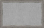 Amanti Art Grey Framed Magnetic Board 29x45 Large Vision Board by AmantiArt