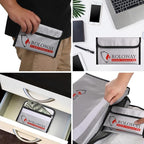 ROLOWAY Small Fireproof Bag, Non-itchy Fireproof Money Bag - Image 6