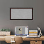 Amanti Art Black Framed Magnetic Board 14x26 Small Vision Board - Image 6