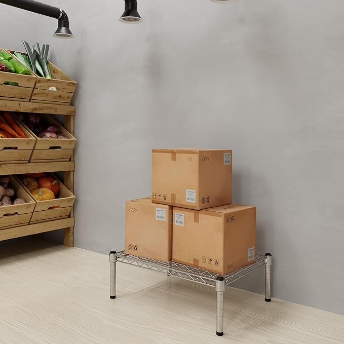 Regal Altair 18" Deep x 24" Wide x 8" Height 1-Tier Wire Shelving Kit | NSF - Image 2